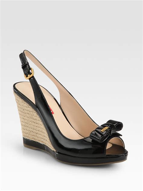 prada espadrilles womens|prada leather espadrille wedge sandals.